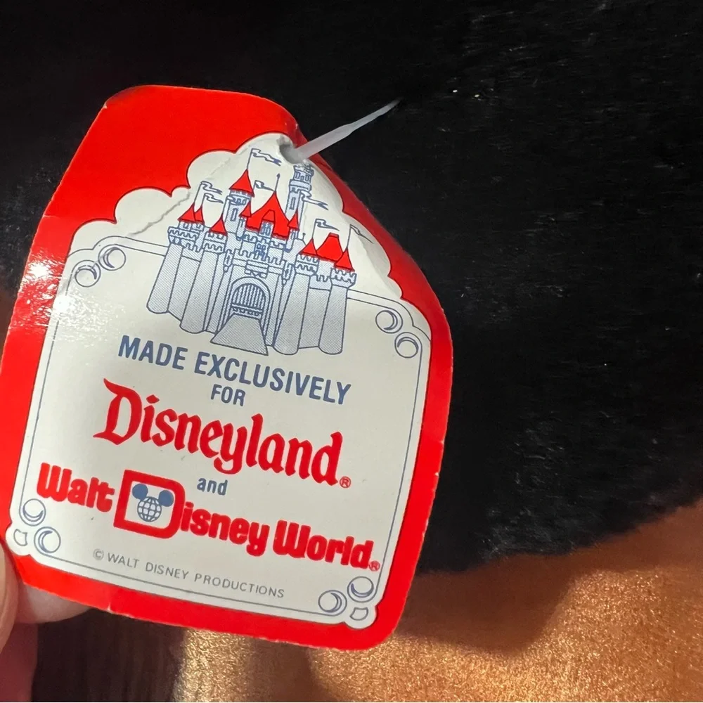 Vintage Disneyland Minnie and Mickey Plush 18” made in Korea